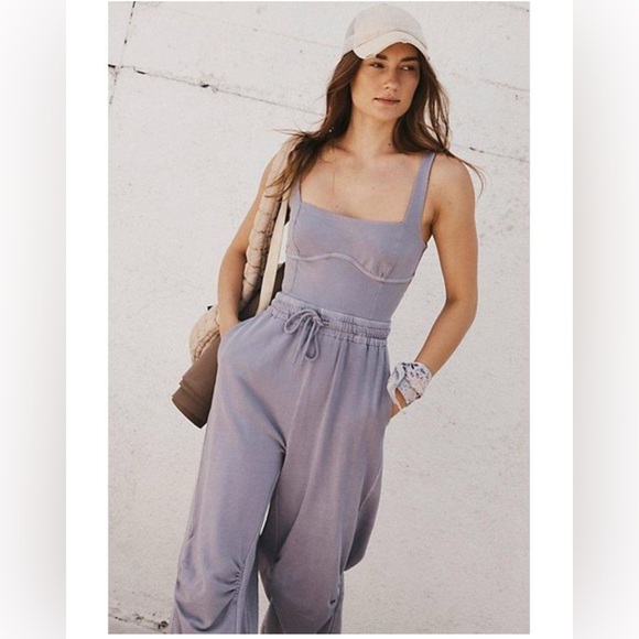 FP Movement by Free People Lavender Jumpsuit - Picture 2 of 4